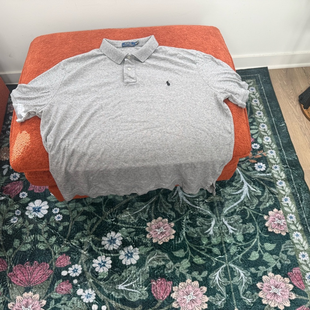 Polo by Ralph Lauren Light Gray Polo Shirt